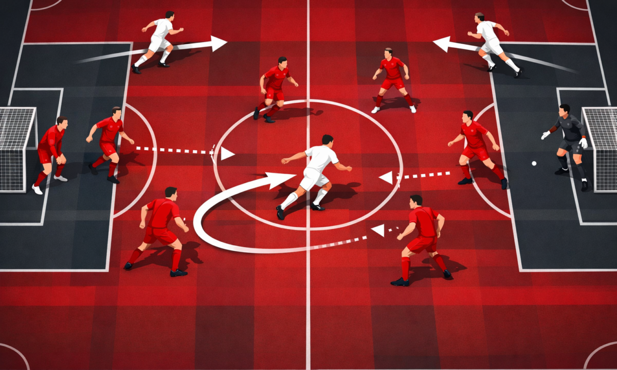 The false nine: how a roaming centre-forward changed attacking football