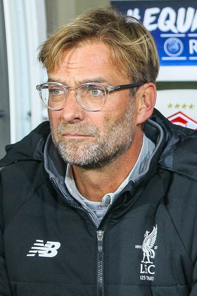 Jürgen Klopp on the touchline