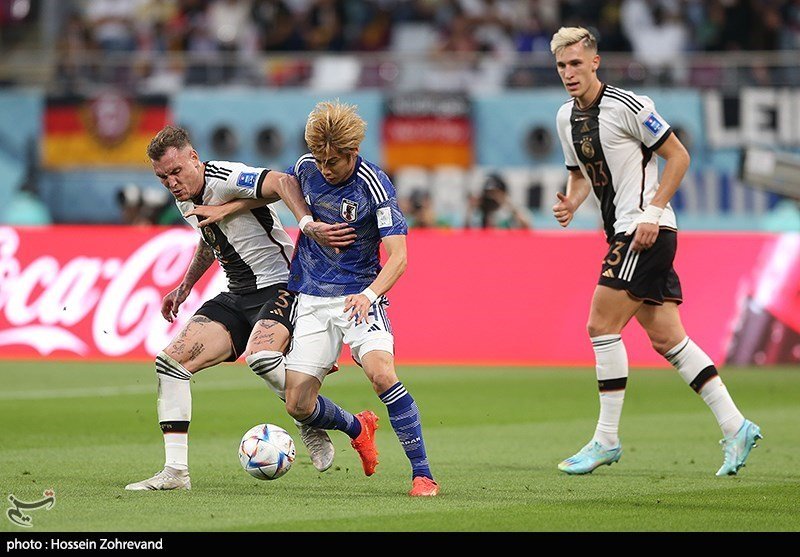 Nico Schlotterbeck playing for Germany