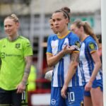 Julia Zigiotti Olme, scorer in Man Utd Women 1-0 Liverpool, pictured in WSL action