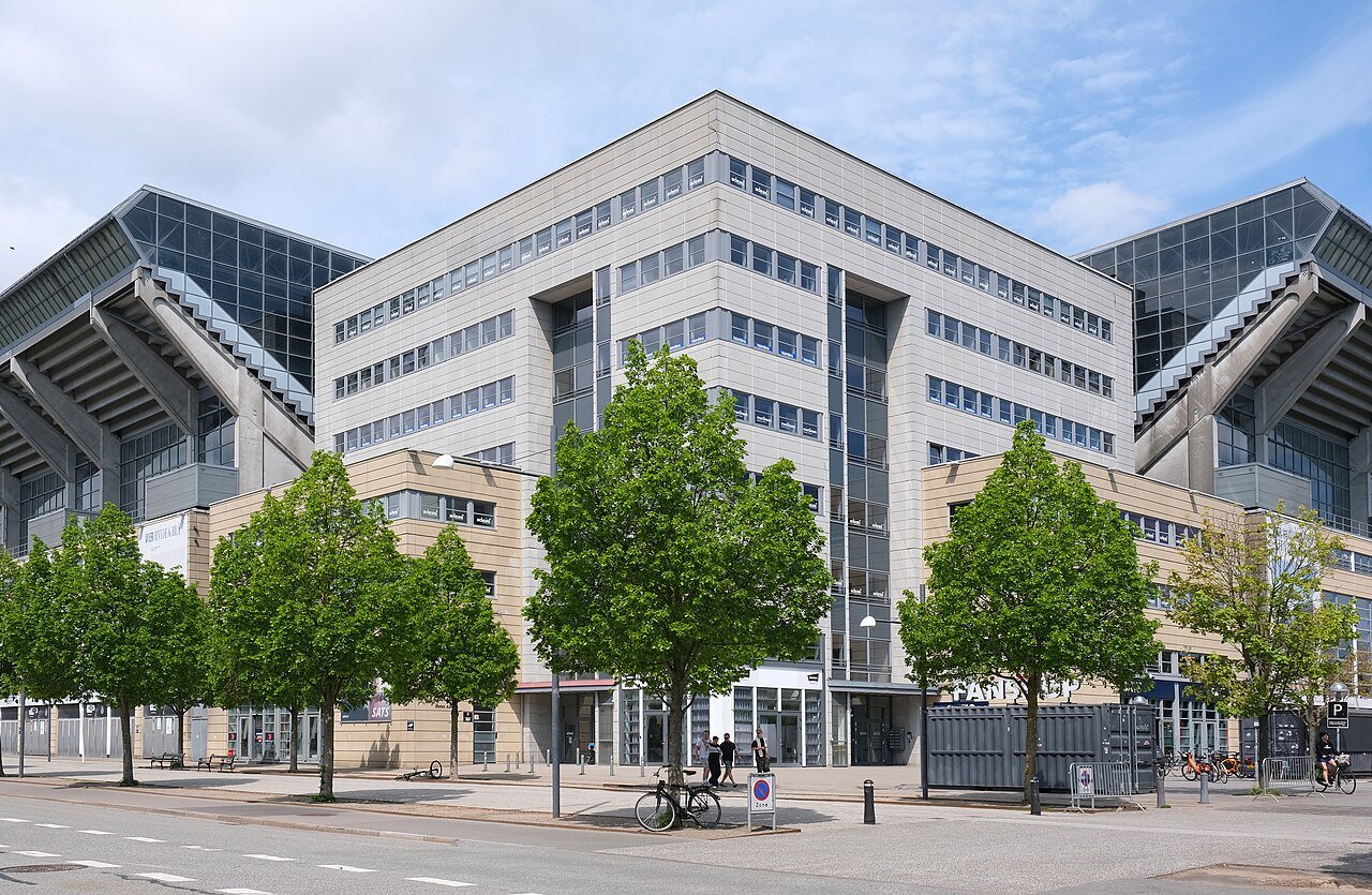 Parken stadium in Copenhagen, home of the Denmark national team