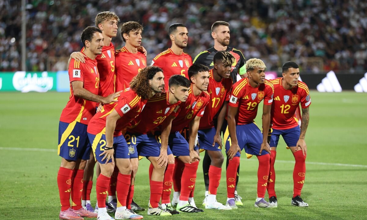 Spain national team line-up, who beat Czechia 3-1 in the Nations League