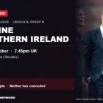 Ukraine v Northern Ireland Nations League preview card featuring Northern Ireland manager Michael O'Neill